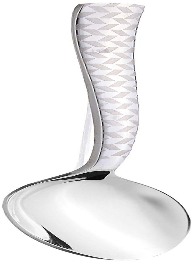 FnS Rhombo Stainless Steel Laser Design on Handle Tea Spoon for Tea, Coffee and Spices (Set of 6) - Image 1
